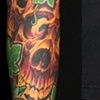 skulls and flowers sleeve