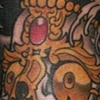 Tibetan skull foot