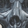 skull sketch for merch