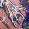 Deano's leg