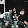 Mike tattooing the puzzle dude