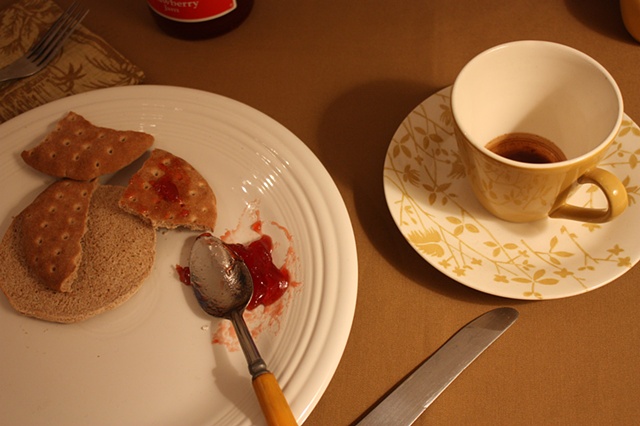 detail, You Never Dine Alone, installation