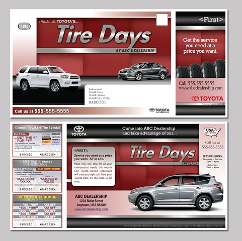 Toyota Tire Days Mailer