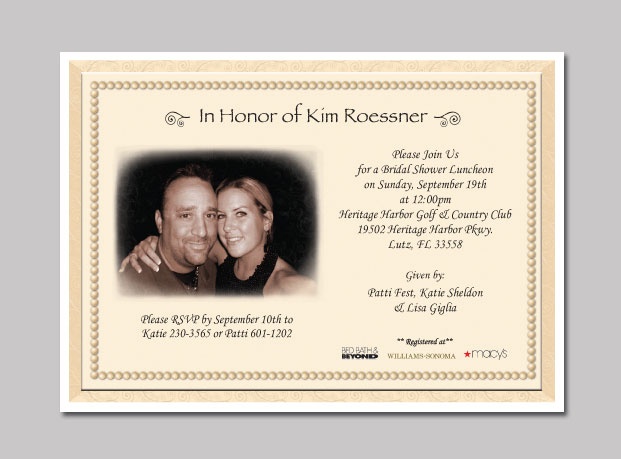 Bridal Shower Invitation