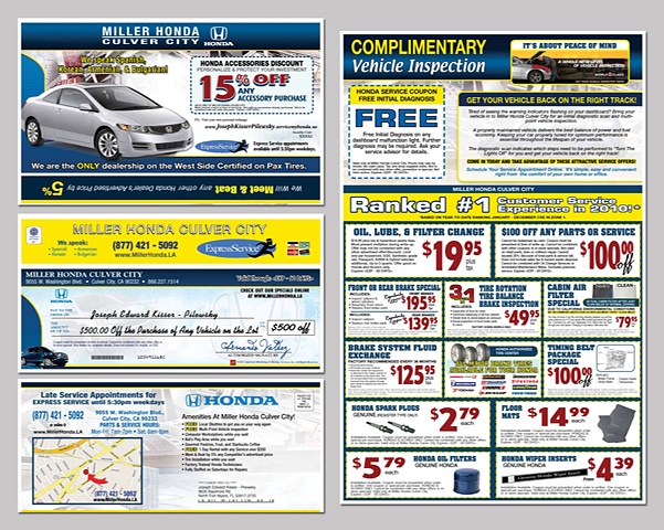 Custom Self Mailer for Dealership 11x17