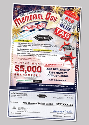 Memorial Day Mailer 8.5x14