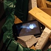 Projected rubble pile asteroid (detail)