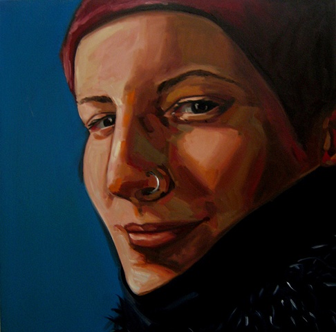 Painting of Lola Jeweler by Ilene Sova