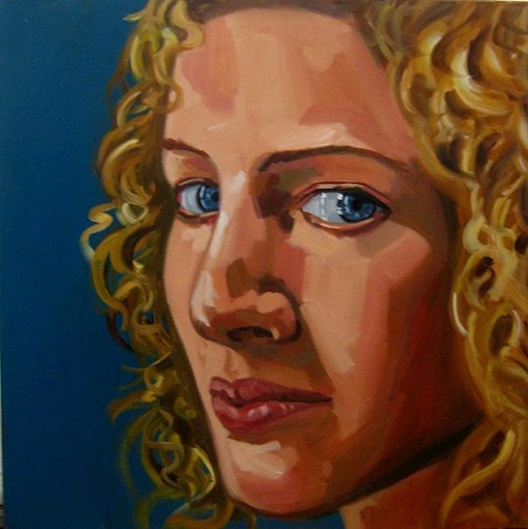 Painting of Vanessa Painter by Ilene Sova