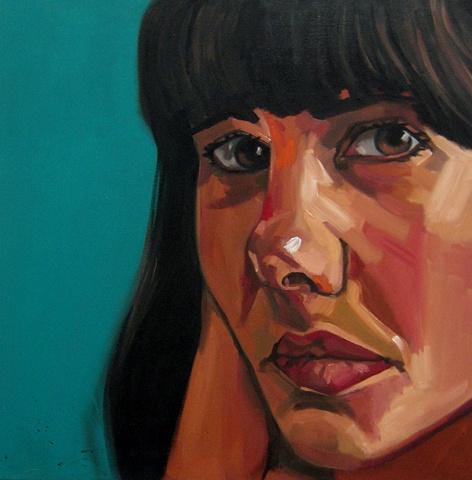 Painting of Katherine Photographer by Ilene Sova