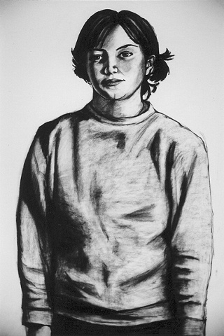 Drawing of Lisa Printmaker by Ilene Sova
