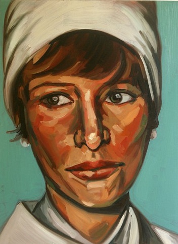 Painting of Janet Derbyshire MISSING by Ilene Sova