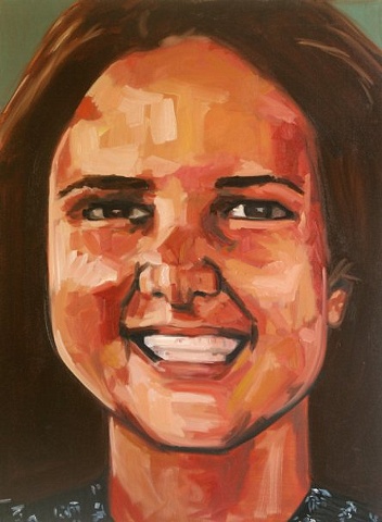 Painting of  Dana Zelic MISSING by Ilene Sova