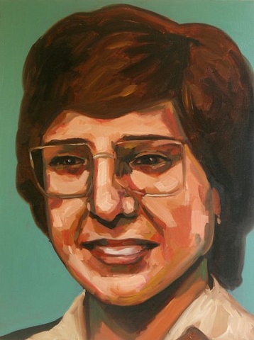 Painting of  Christine Ziomkiewicz MISSING by Ilene Sova