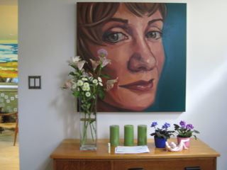 Comissioned Painting of Anne (hanging)
