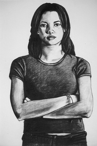 Drawing of  Christina Painting by Ilene Sova