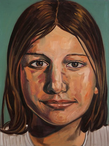 Painting of Ingrid Bauer Missing by Ilene Sova