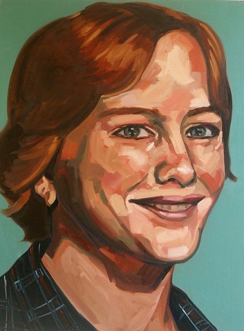 Painting of Lisa Maas MISSING by Ilene Sova