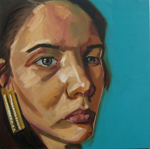 Painting of Victoria Stylist (2) by Ilene Sova