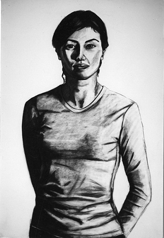 Drawing of  Olivia Photographer by Ilene Sova