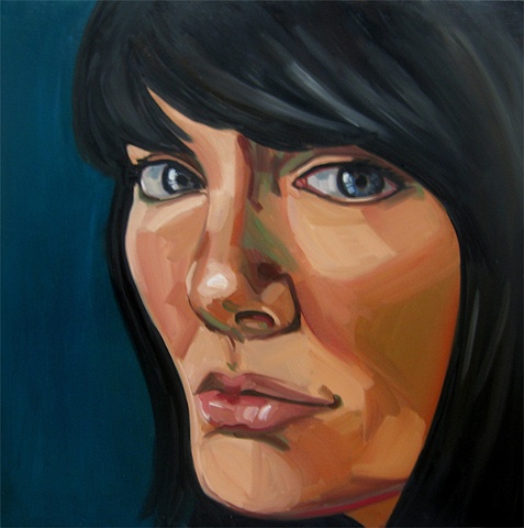 Painting of Ashley Actress by Ilene Sova