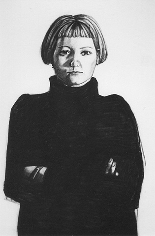 Drawing of Kristen Photographer by Ilene Sova