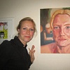 Commissioned Painting of Nicole (hanging with the subject)