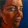 Painting of Erica Actress by Ilene Sova