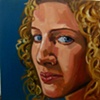 Painting of Vanessa Painter by Ilene Sova