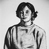 Drawing of Lisa Printmaker