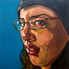 Painting of Emily Painter by Ilene Sova