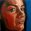 Painting of Jen Painter by Ilene Sova