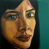 Painting of Anita Healer by Ilene Sova SOLD