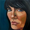 Painting of Ashley Actress by Ilene Sova
