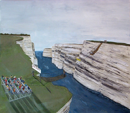 ROPE BRIDGE RACE