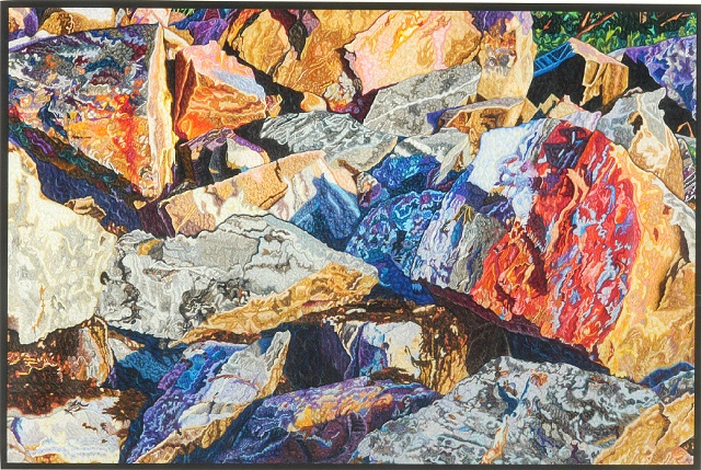 "Rocks Down By The Beach"
