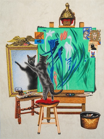 "Feline Self-Portrait"