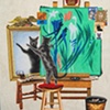 "Feline Self-Portrait"