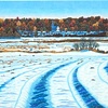 "Snow Spiraling"