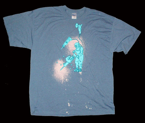 Hand printed t-shirts