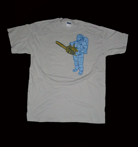 Hand printed t-shirts