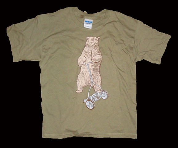 Hand printed t-shirts
