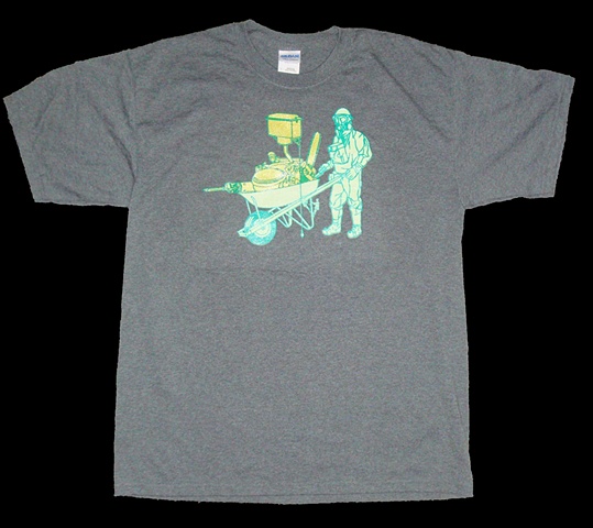 Hand printed t-shirts