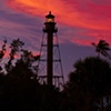 "Sanibel Lighthouse at Sunset"