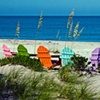 Chairs on Captiva Beach