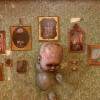 The Secrets Beatrice Told Me- close up of wall