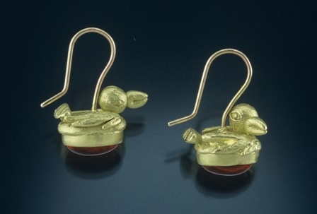 Robin Red Breast Earrings
