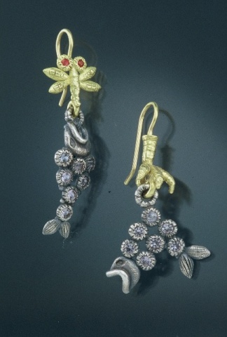Fish Cycle Earrings