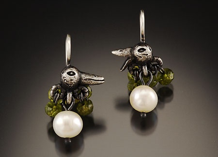 Bird Conversation Earrings