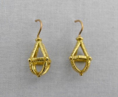 Cage Droplet Earrings